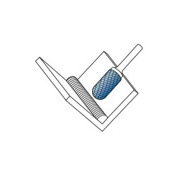 Karnasch Rotary burr - Form/Shape C
