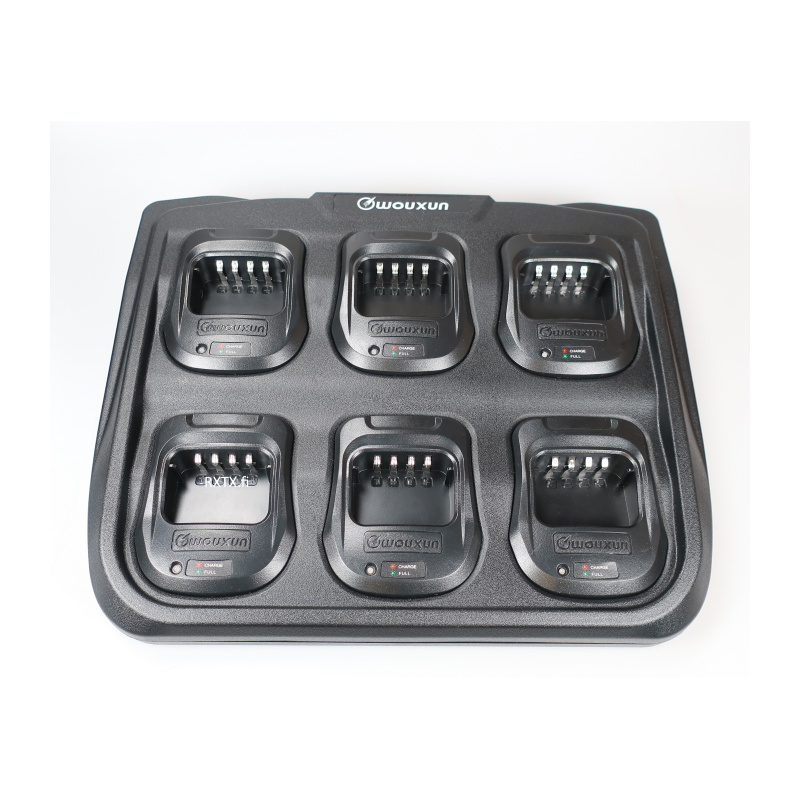 Wouxun 6-slots oplader til KG-819-serien