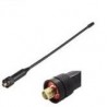 Wouxun høyeffektsantenne for øvre VHF/UHF 137–174 / 400–470 MHz med SMA-hunnkontakt