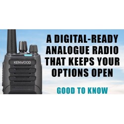 Kenwood NX-1200DE ülemise VHF-sagedusala professionaalne IP55-kaitseklassiga raadiosaatja, maailmakuulus Kenwoodi kvaliteet.