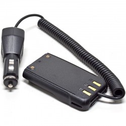 12 V DC-strømadapter i stedet for batteri (til AT-D878UV II PLUS-radiotelefon)