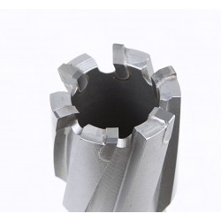 Reikäjyrsinteräsetti 6 terää TCT kovametalli