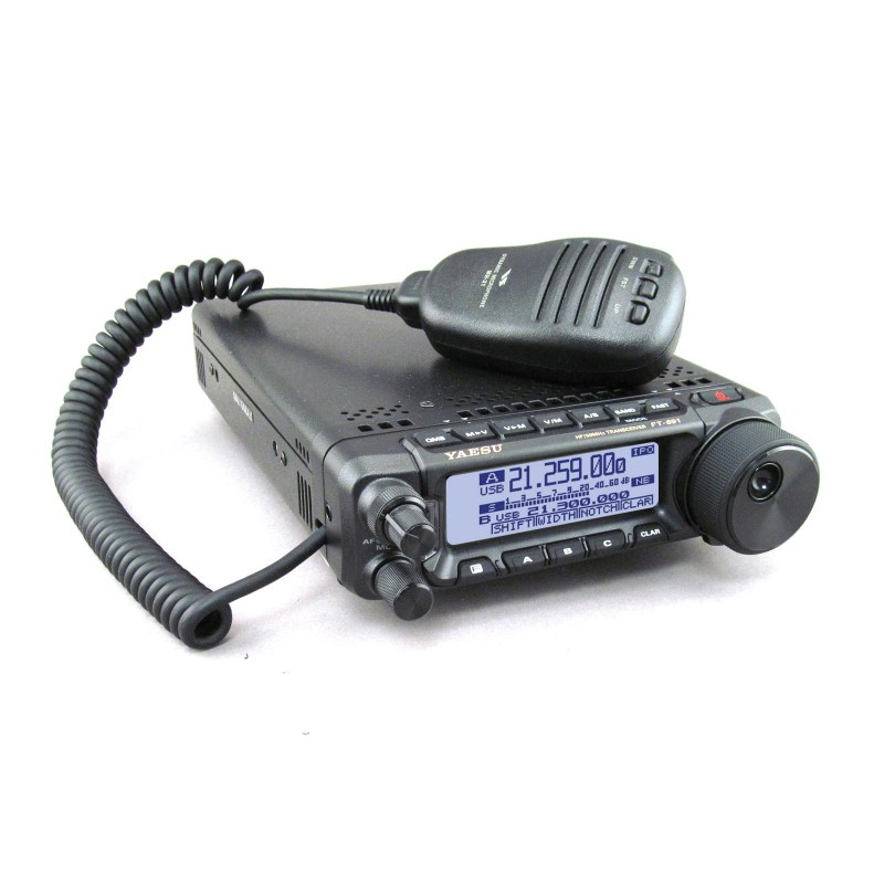 Yaesu FT-891 HF+50 MHz transiiver pluss 5 MHz (60 m)