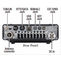 Yaesu FT-891 HF/50 MHz-transceiver med 5 MHz (60 m)