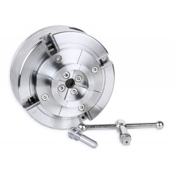 Chuck til tredreiebenk, 146 mm, M33 x 3,5 mm-gjenge