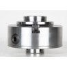 Chuck til tredreiebenk, 146 mm, M33 x 3,5 mm-gjenge