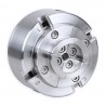 Chuck til tredreiebenk, 100 mm, M33 x 3,5 mm-gjenge