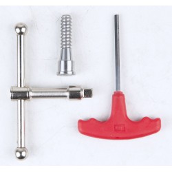 Chuck til tredreiebenk, 100 mm, M33 x 3,5 mm-gjenge