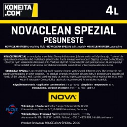 NOVACLEAN SPESIAL - Vaskevæske 4 l