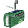Degen DE13-nødradio med mulighet for batteridrift.