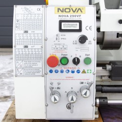 NOVA 290GV + 25VL metalldreiebenk/fresemaskin
