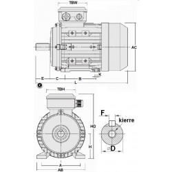 Elektrimootor 7500W/380V (105 kompressorile)