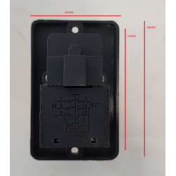 Kytkin KJD12 250V 4-Pin