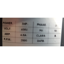 NOVA103 ar bremzi aprīkots motors 2200W/380V