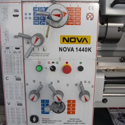 NOVA 1440K metalldreiebenk 3,3 kW, senteravstand 1000 mm