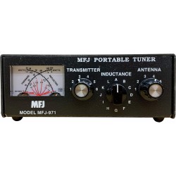 MFJ-971 antennetuner, 200 W. Også 6 W i QRP-modus.