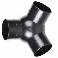 Y-fordeler 150 / 3 x 100 mm