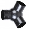 Y-fordeler 150 / 3 x 100 mm