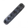 6-plassers bordladestasjon for Wouxun KG-D988 PRO / KG-D828