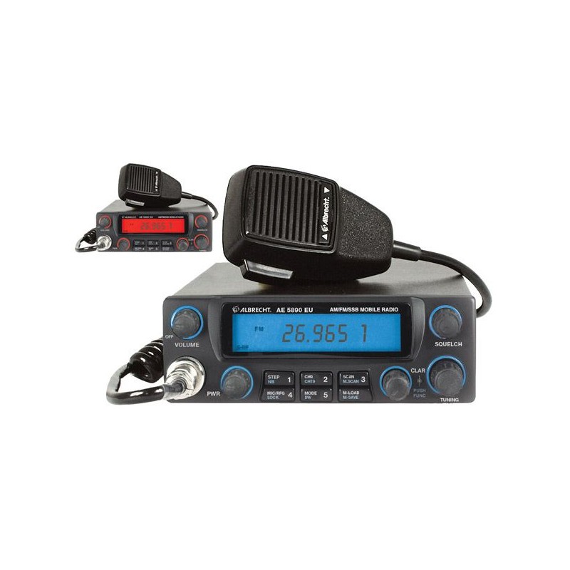 Albrecht AE-5890EU 40-kanavainen LA-radiopuhelin  AM/FM/USB/LSB