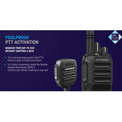 Motorola MOTOTRBO R2 UHF-käsiraadio professionaalseks kasutamiseks