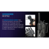 Motorola MOTOTRBO R2 VHF-käsiraadio professionaalseks kasutamiseks.