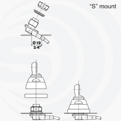 Sirio MGA 55-550 S mobilantenne