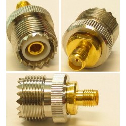 UHF-emane / SMA-emane adapter