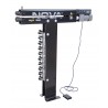 NOVA RM46 Pro-falsemaskin med stativ, designet og produsert i Finland.