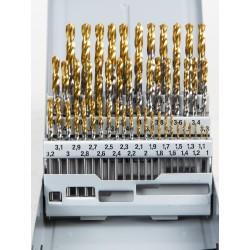 50-osaline puuride komplekt OSAWA HSS/TiN (1–5,9 mm)