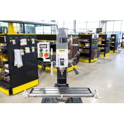 NOVA BF25VL metallfräsmaskin 0,9 kW, steglös hastighet 50–2250 rpm