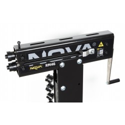 NOVA RM46 Pro-sikkemaskin med stativ, designet og produsert i Finland