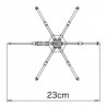 Diamond D220S disconeantenne 100–1600 MHz
