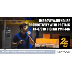 Kenwood TK-3701D analog/digital PMR446 radiotelefon