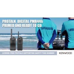 Kenwood TK-3701D analoginen/digitaalinen PMR446 radiopuhelin