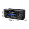 Icom IC-705 Plus 5 MHz 10 W SDR-sender/mottaker 1,8–430 MHz med BP-307-batteri på 3 150 mAh