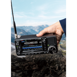 Icom IC-705 Plus 5 MHz 10 W SDR-sender/mottaker 1,8–430 MHz med BP-307-batteri på 3 150 mAh