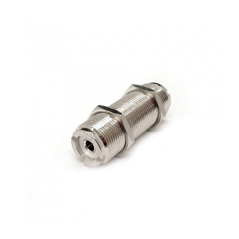 UHF-female / UHF-female connector 50 mm.