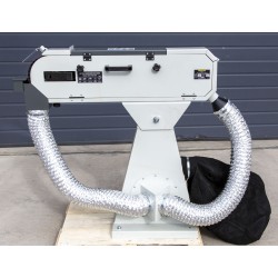 NOVA 75DC metallbåndslipemaskin med sponavsug