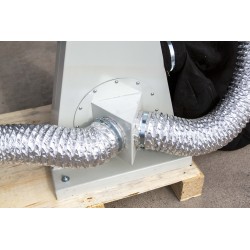 NOVA 75DC metalbåndslibemaskine med spånsug