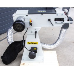 NOVA 150DC metallbåndslipemaskin med sponavsug