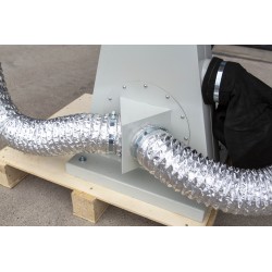 NOVA 150DC Metallinauhahiomakone puruimurilla