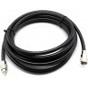 RG-213/U 25 m ferdig kabel med PL-259-kontakter (UHF) av høy kvalitet.
