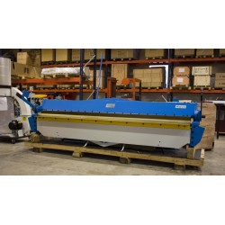 NOVA W2.5x2540A kantbukemaskine med segmenteret bukkebloksprisma – 2540 mm arbejdsbredde, 2,5 mm