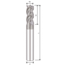 NOVA Pro Standard solid carbide end mill STDZ4