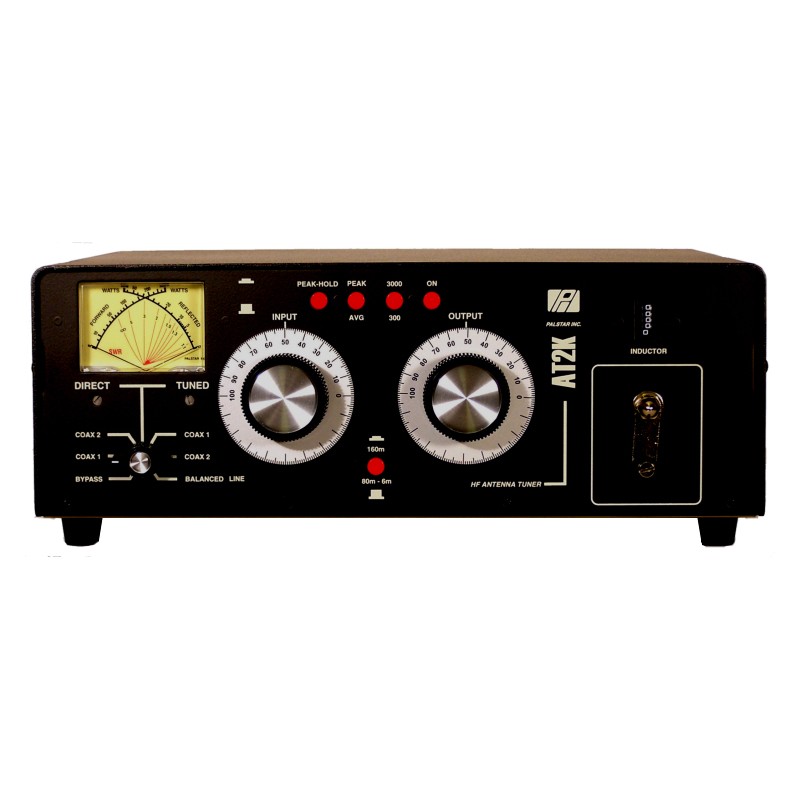 Palstar AT-2K 2 kW manuaalne antennituuner rullkelaga