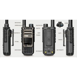 Quansheng TK-11(8) V2 10m/6m/2m/70cm FM-radiopuhelin