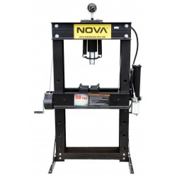 NOVA TY5001 hydraulisk/pneumatisk verkstedpresse 50 t