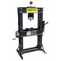 NOVA TY5001 hydraulisk/pneumatisk verkstedpresse 50 t