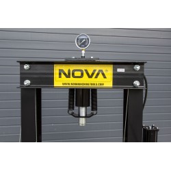 NOVA TY5001 hydraulisk/pneumatisk verkstedpresse 50 t